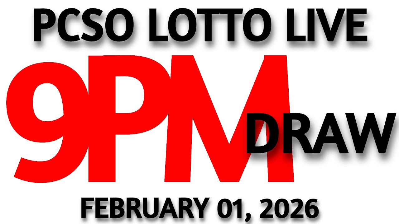 Lotto Result Today 9pm Draw February 01, 2026 Swertres Ez2 PCSO LIVE