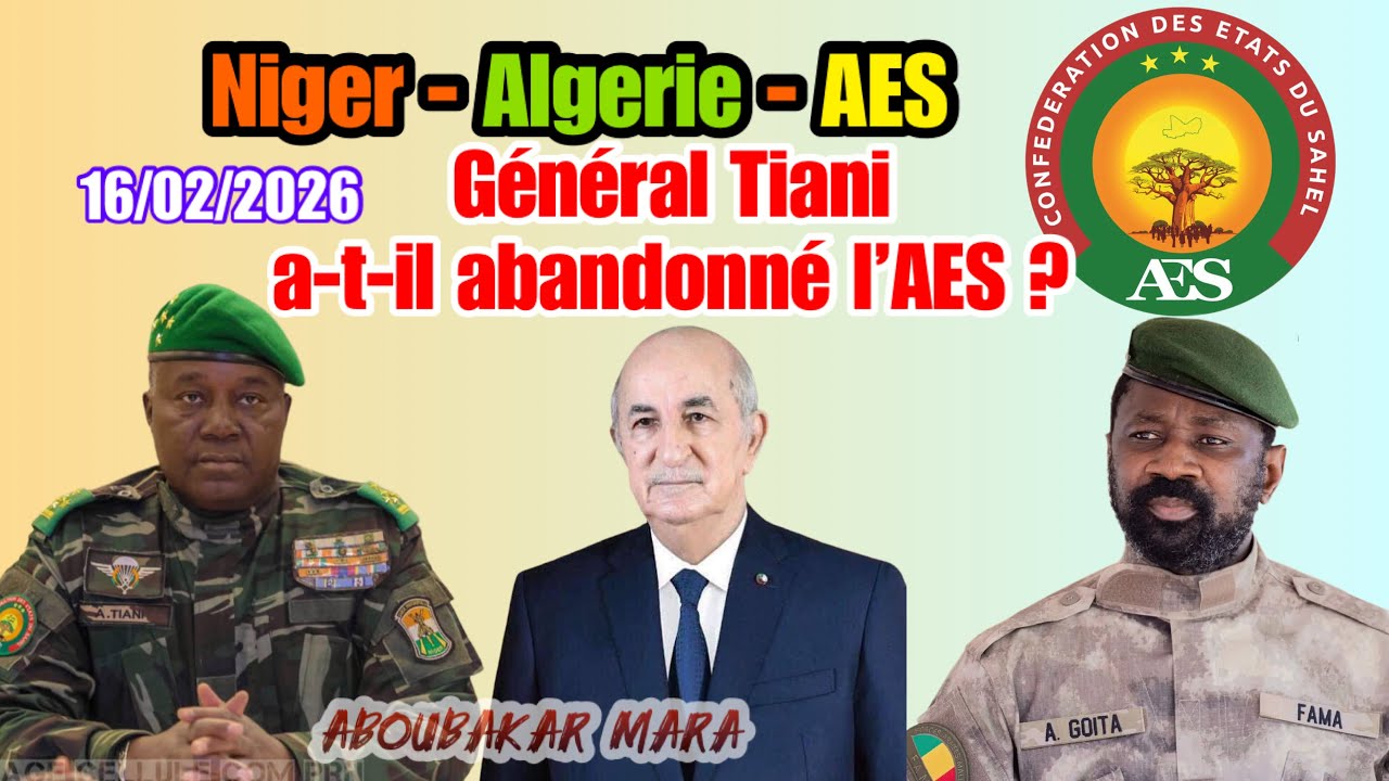 General TIANI a ABANDONNÉ L’AES ou le Mali?? 