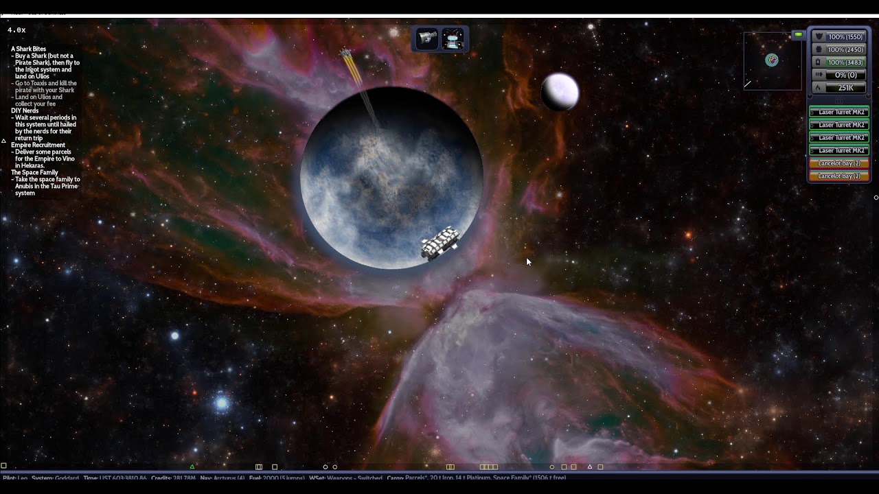 Naev 0.10.5 Part 1 - Playing with new update
