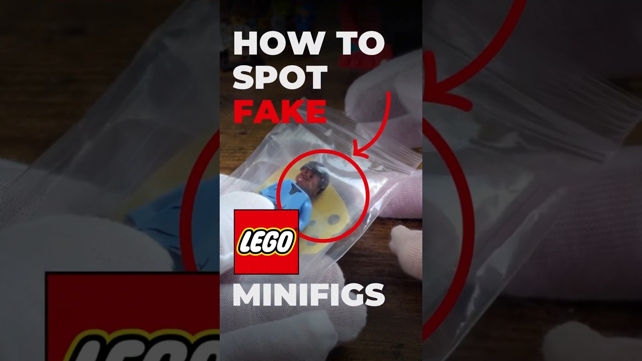 How to tell if a LEGO Minifigure is Real in 30 Seconds | #lego #collector #tutorial