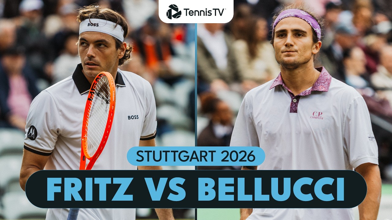 Taylor Fritz Continues His Title Defence vs Mattia Bellucci | Stuttgart 2026 Highlights