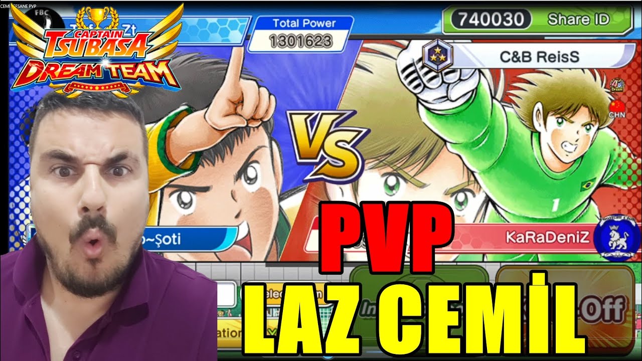 LAZ CEMİL EFSANE PVP | CAPTAİN TSUBASA DREAM TEAM