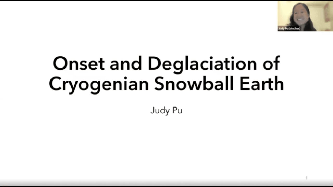 AWG PNW &ndash; Onset and Deglaciation of Cryogenian Snowball Earth