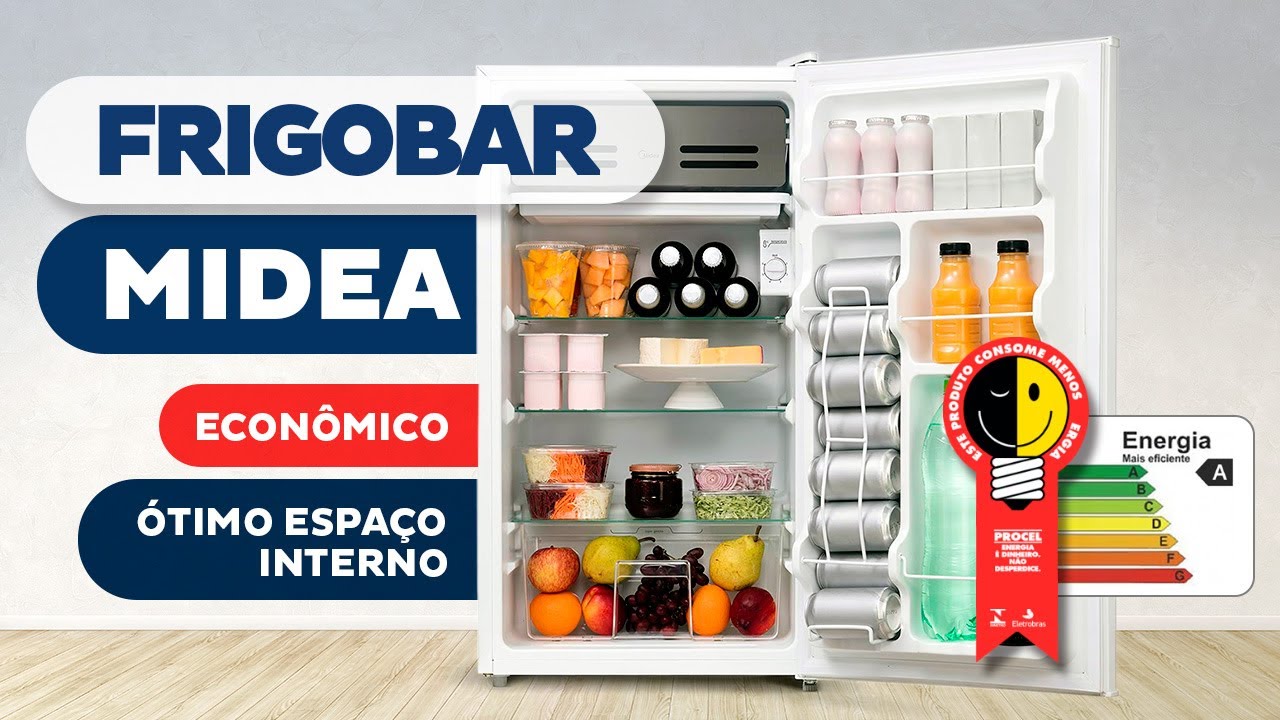 Frigobar Midea Review - CONGELA - Super econômico - Vale a Pena?