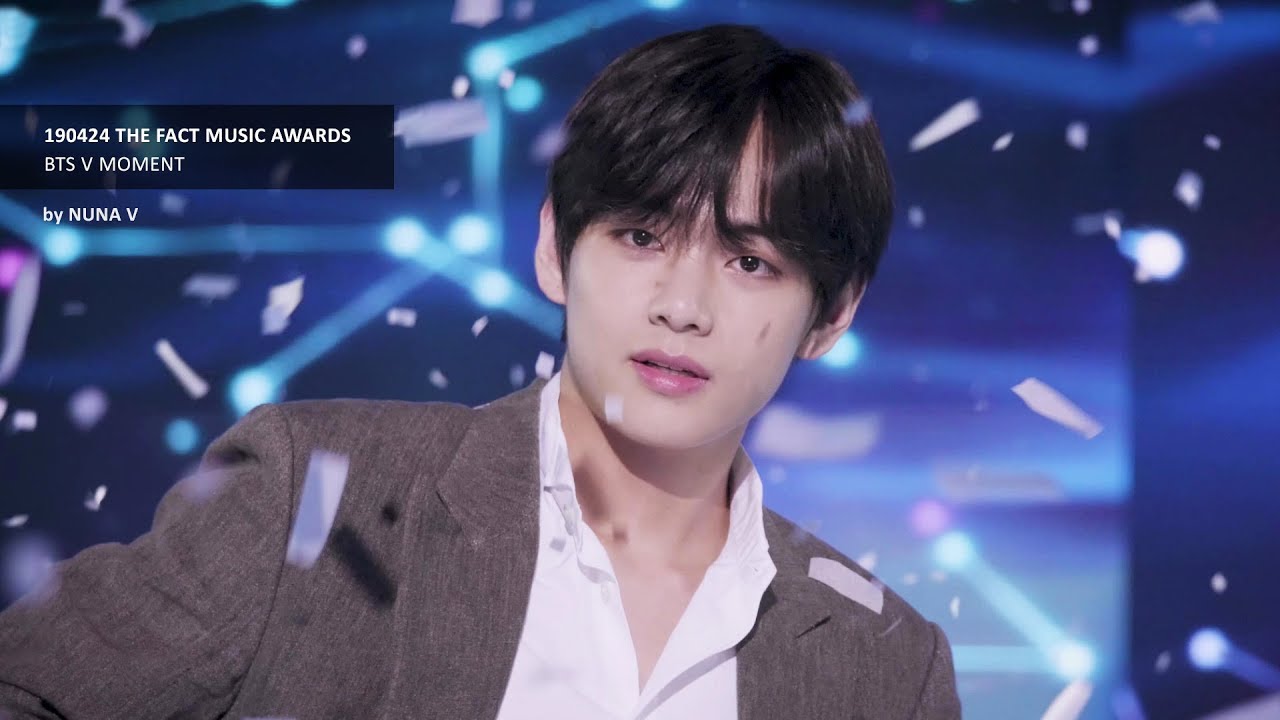 190424 더팩트뮤직어워즈(TMA) - IDOL+엔딩(V moment)/ BTS V focus / 방탄소년단 뷔 (4K fancam)