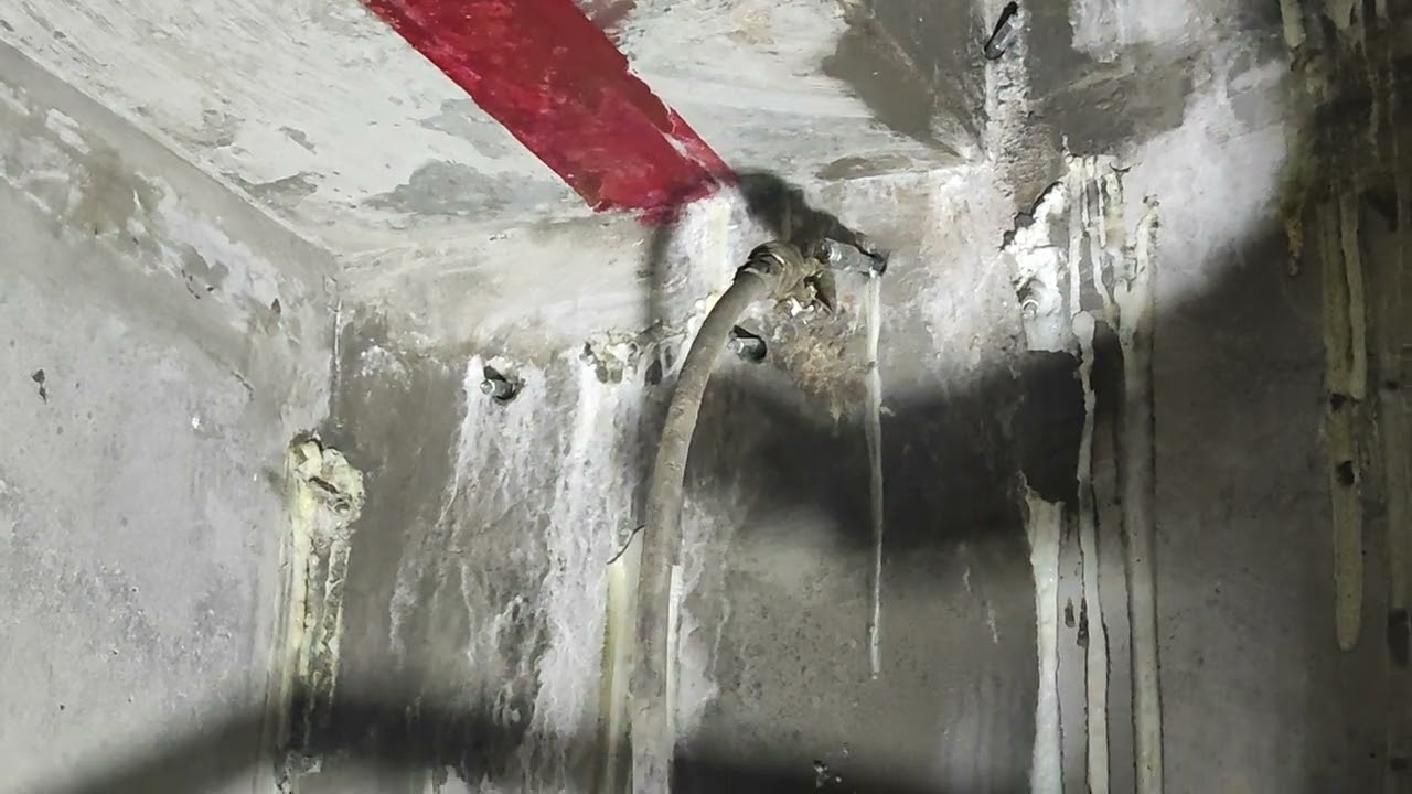PU grouting system waterproofing building construction waterproofing  #waterproofing