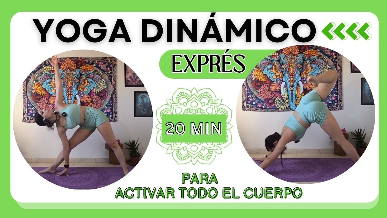 MOVER TODO el CUERPO con 20 MIN de yoga DINÁMICO