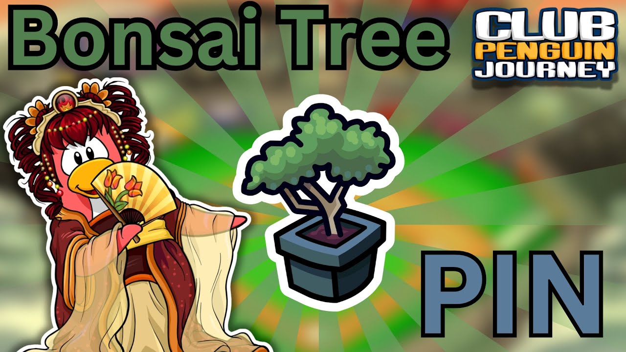 Club Penguin Journey | *OLD* Bonsai Tree Pin Location! 🪴