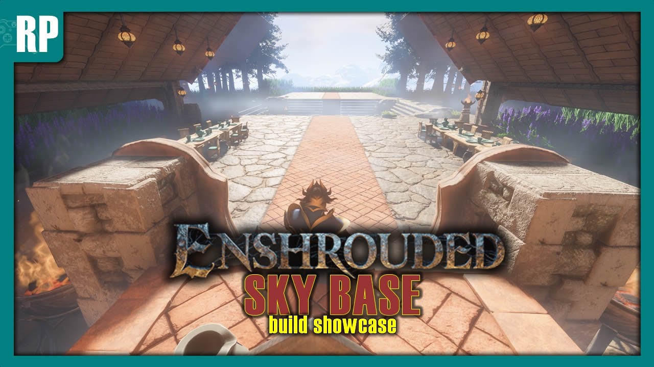 Enshrouded Sky Base Build Showcase