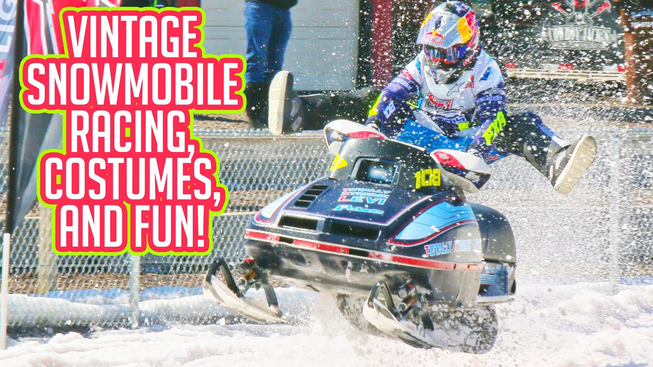 THE MOST FUN SNOWMOBILE RACE EVER! LEVI LAVALLEE TRI 5 / ERX MOTOR PARK