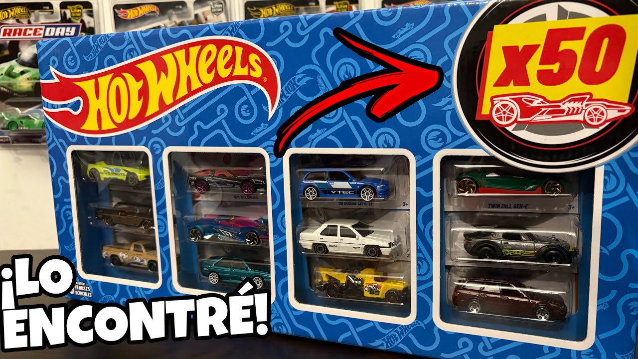 UNBOXING 50 PACK HOT WHEELS 2025 - TODO LO NUEVO
