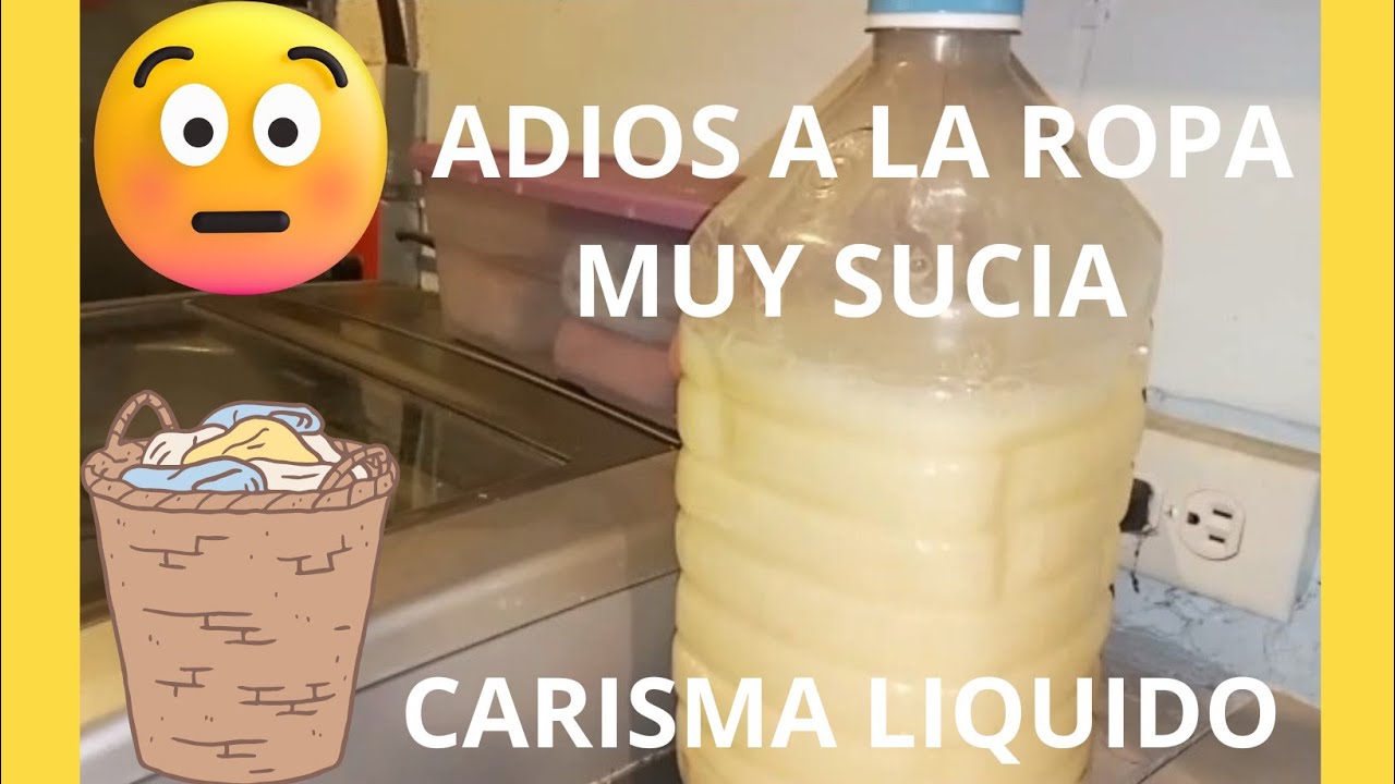 JABÓN CARISMA POTENCIALIZADO PARA ROPA MUY SUCIA 👍🏻
