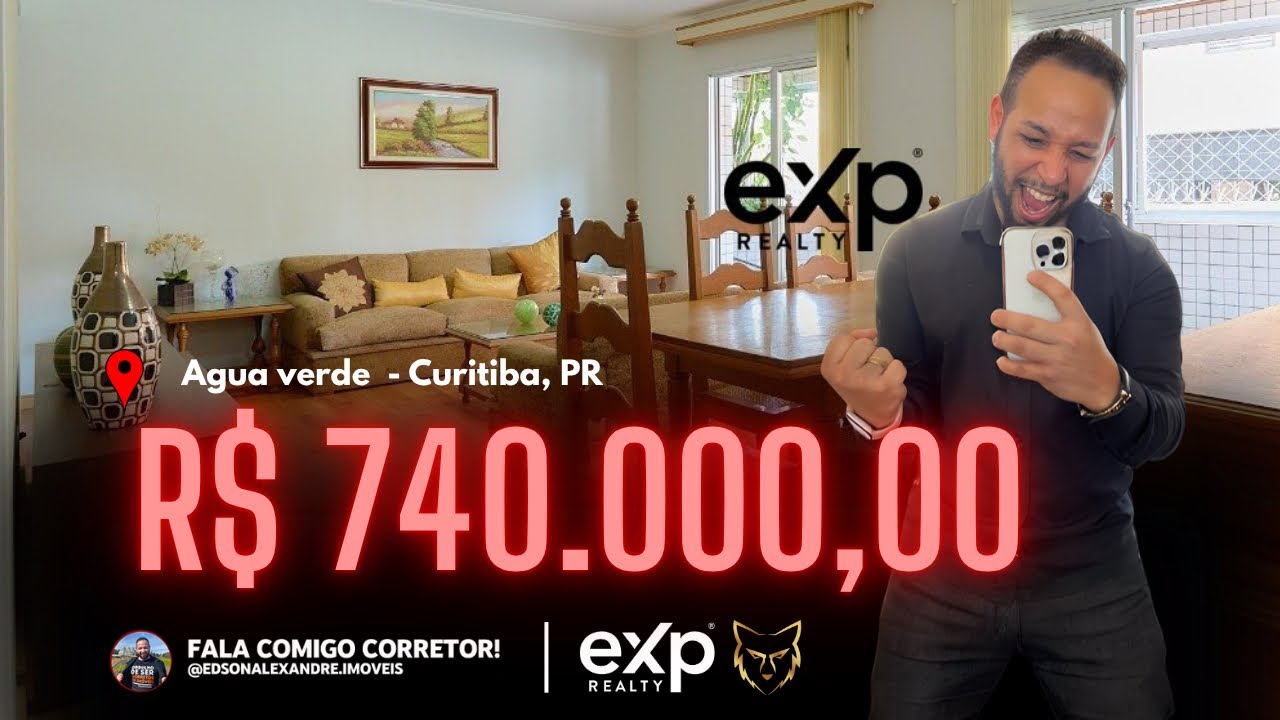 Apartamento ❤️ no Coração do Bairro Água Verde em Curitiba !! 