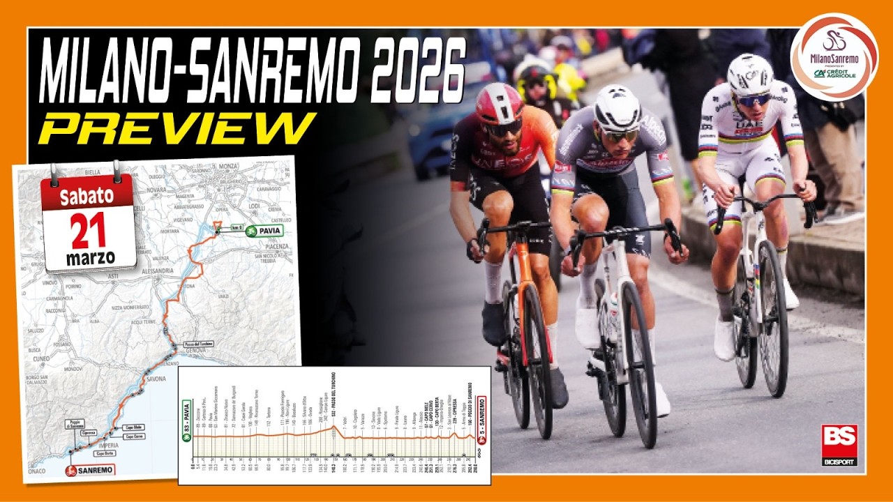 Milano-Sanremo, guarda il video di presentazione ed entra nel mood della Classicissima di primavera