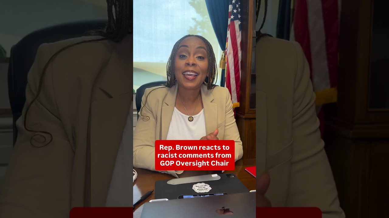 Rep. Shontel Brown FIRES BACK at James Comer! 🔥 #ShontelBrown #Politics #Congress