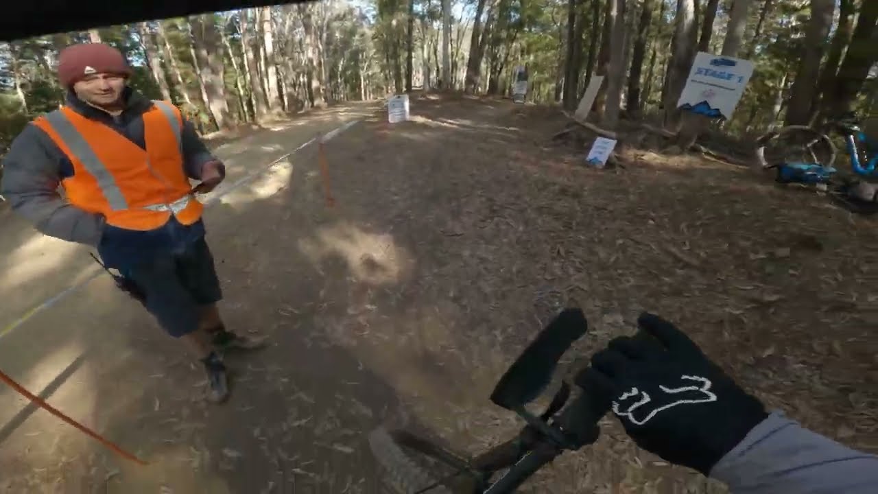 First stage @ the Bright enduro