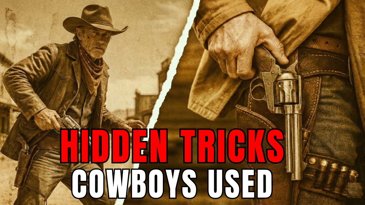 13 Hidden Tricks Cowboys Used Every Day to Draw Faster in the Wild West