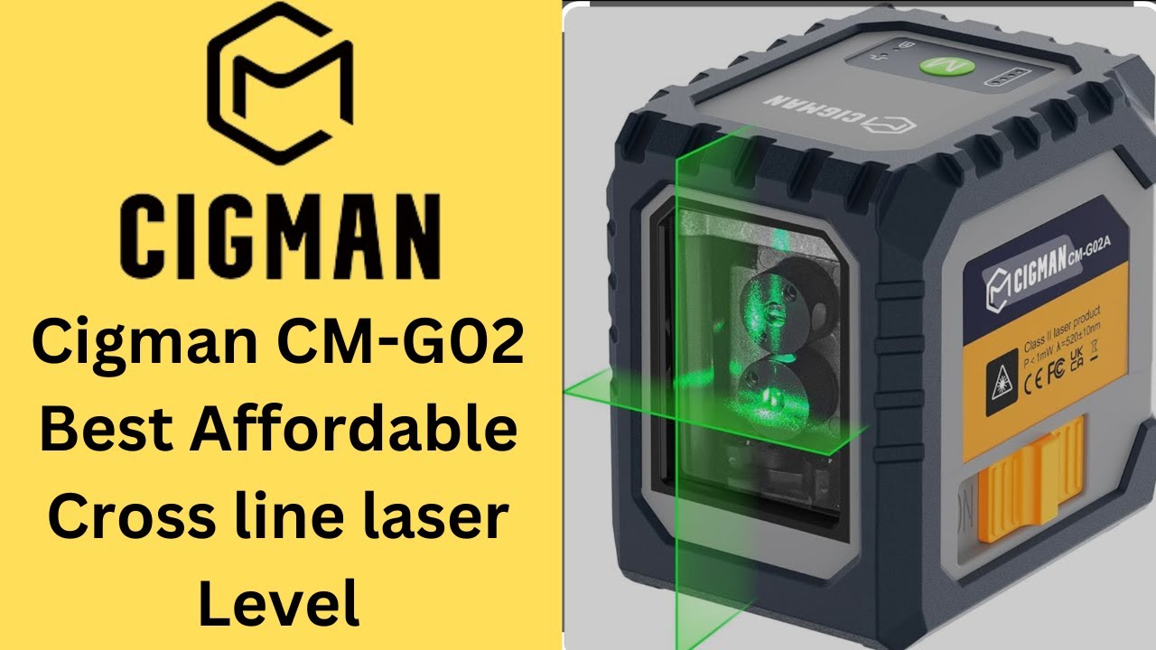 Super affordable Cross line  laser! CIGMAN is small & handy, #cigman,#laserlevel,#bestlevel