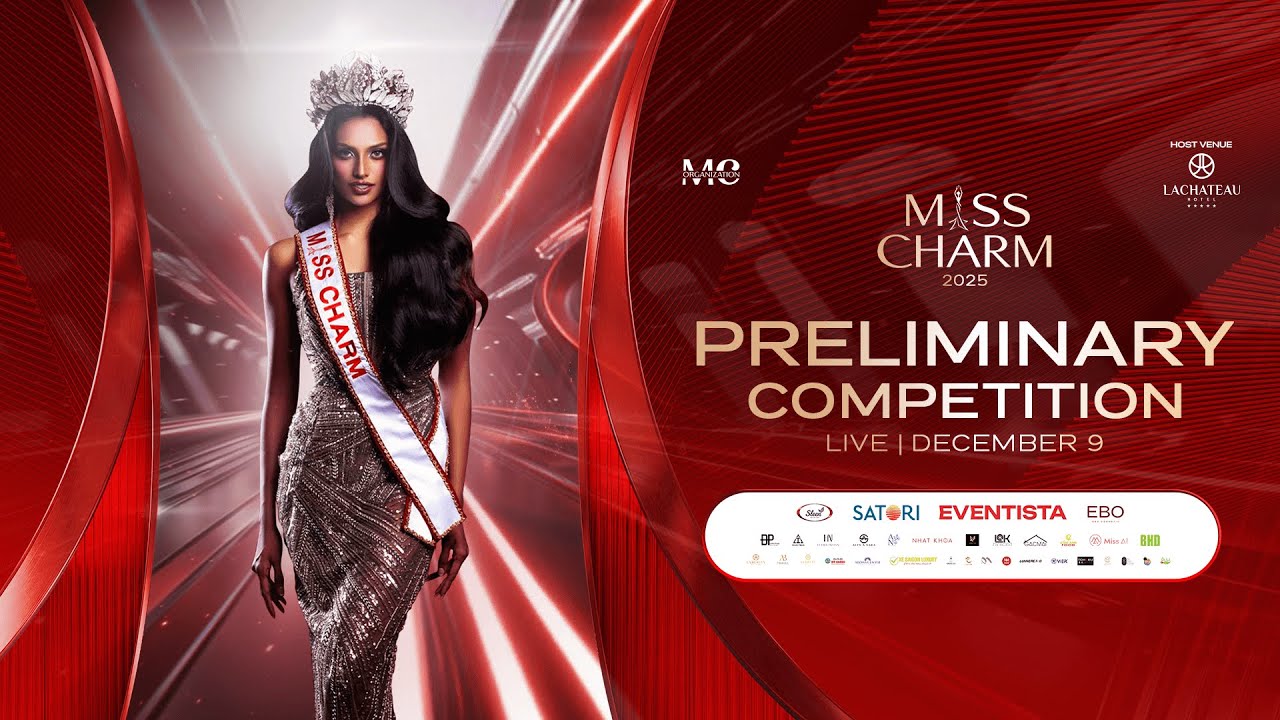 LIVE STREAM 🔴 MISS CHARM 2025 - OFFICIAL PRELIMINARY COMPETITION