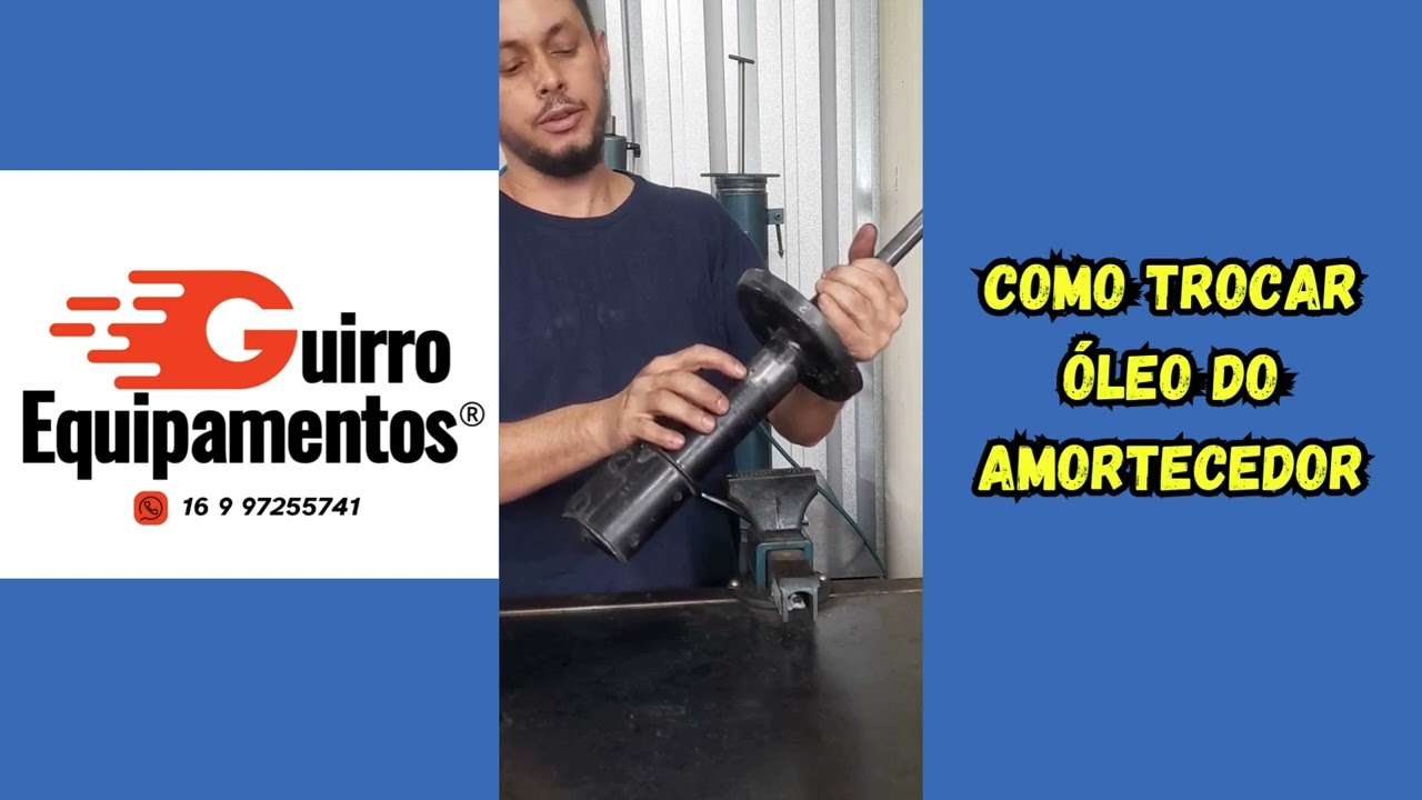 COMO FAZER TROCA DE ÓLEO EM AMORTECEDORES AUTOMOTIVOS