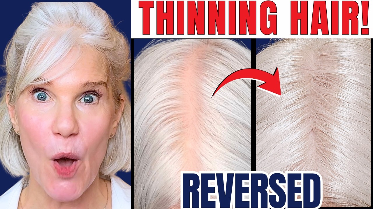 Thinning Hair Over 50? I Tried This Stem Cell Derived Serum for 18 Months (Honest Results & Demo)