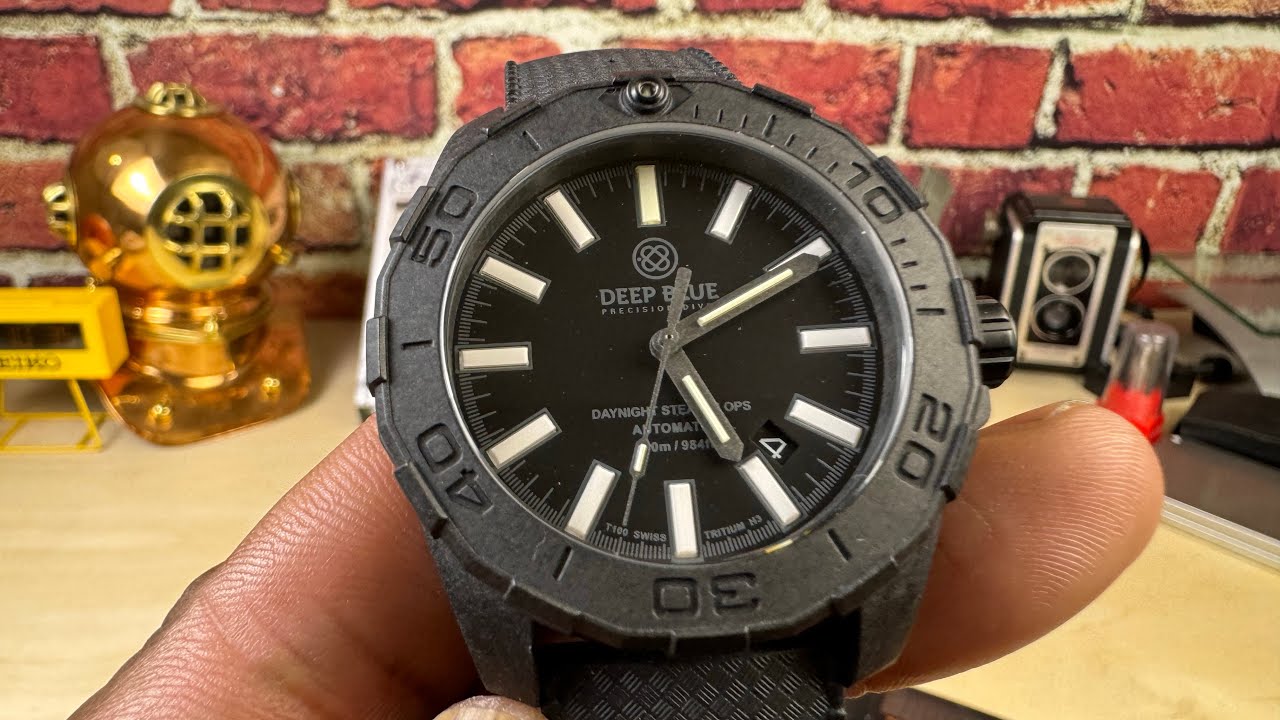 Корпус Deep Blue Stealth OPS Carbon 44 мм