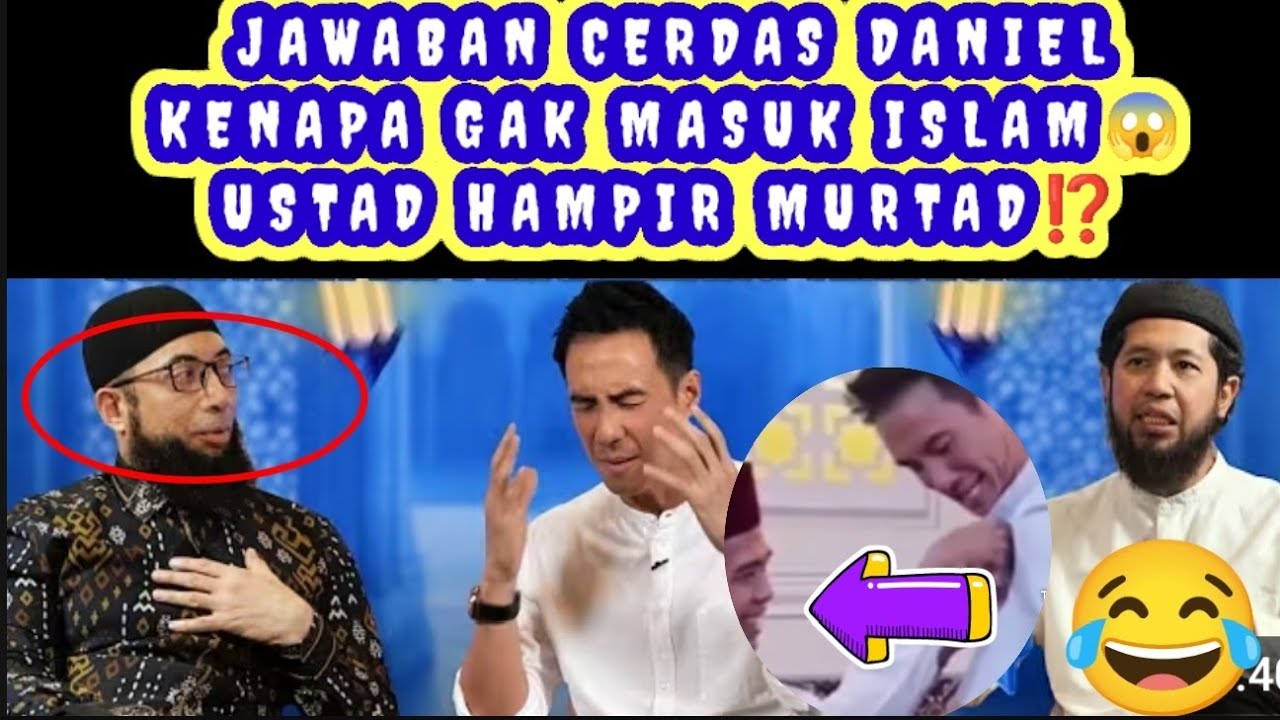 Jawaban Cerdas Bang Daniel Bikin Ustad Hampir jadi KRISTEN 😱