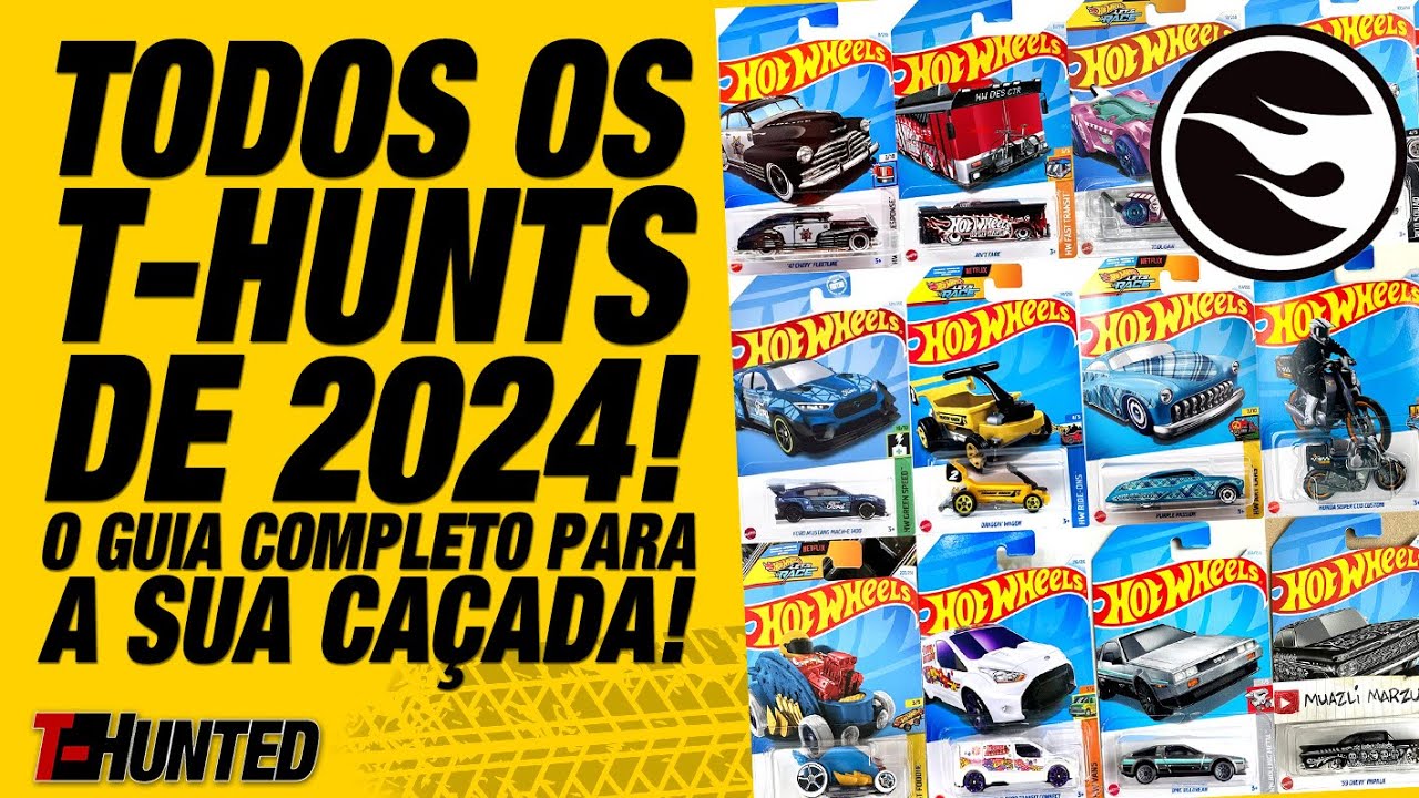 TODOS OS T-HUNTS DE 2024! O GUIA COMPLETO PARA A SUA CAÇADA!