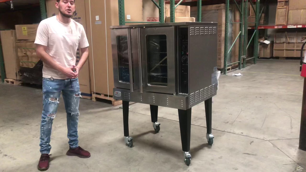 COMMERCIAL SINGLE DECK GAS BAKING CONVECTION OVEN  54