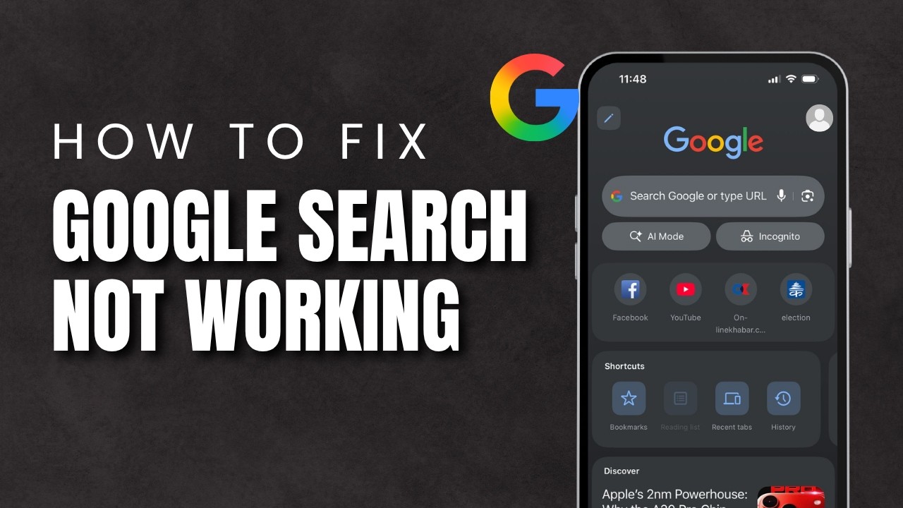How To Fix Google Search Not Working On Android 2026 | Fix Google Errors
