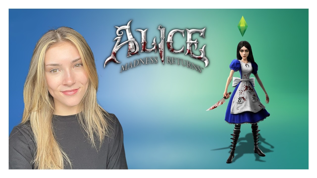 Making Alice Liddell In the Sims 4
