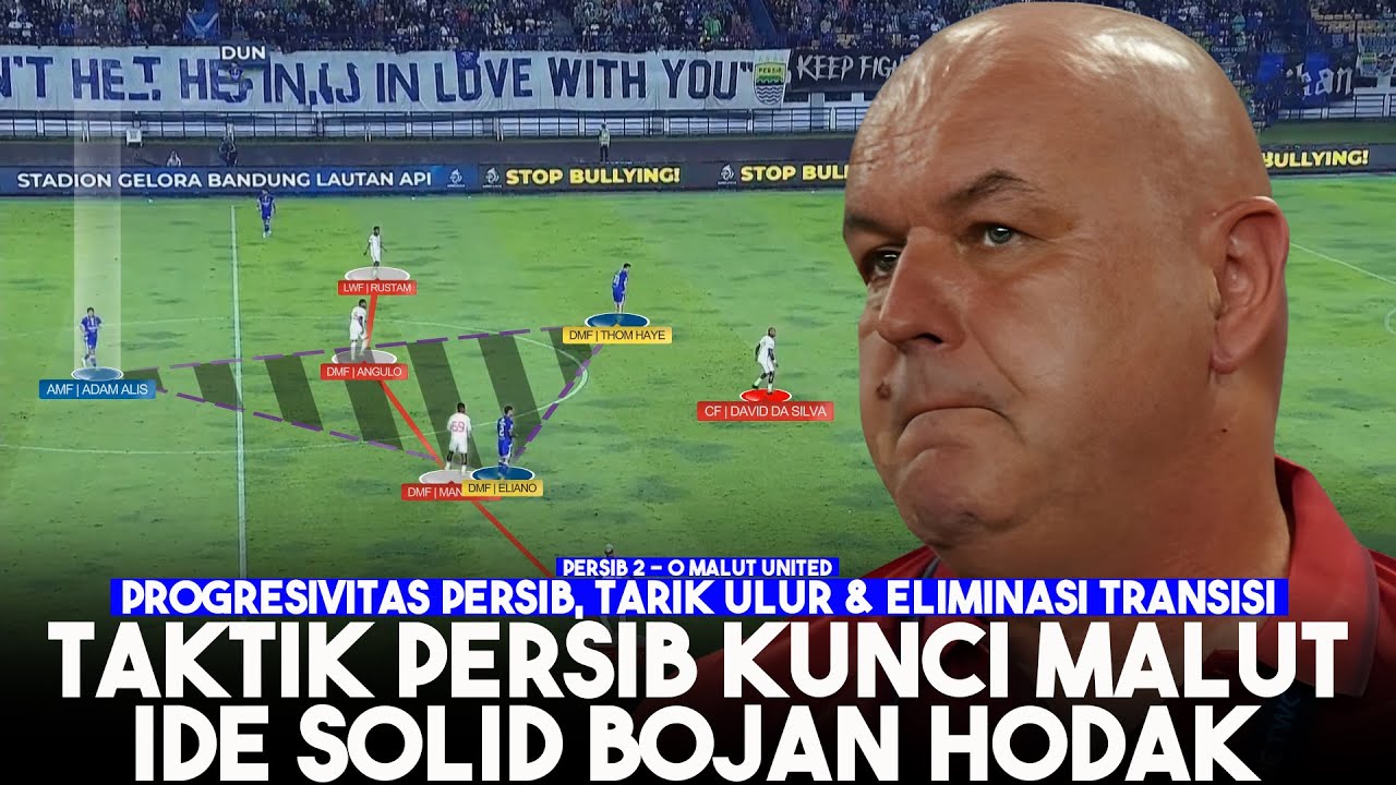Persib 2–0 Malut United: Menang Tanpa Gegabah | Kontrol Risiko ala Bojan Hodak
