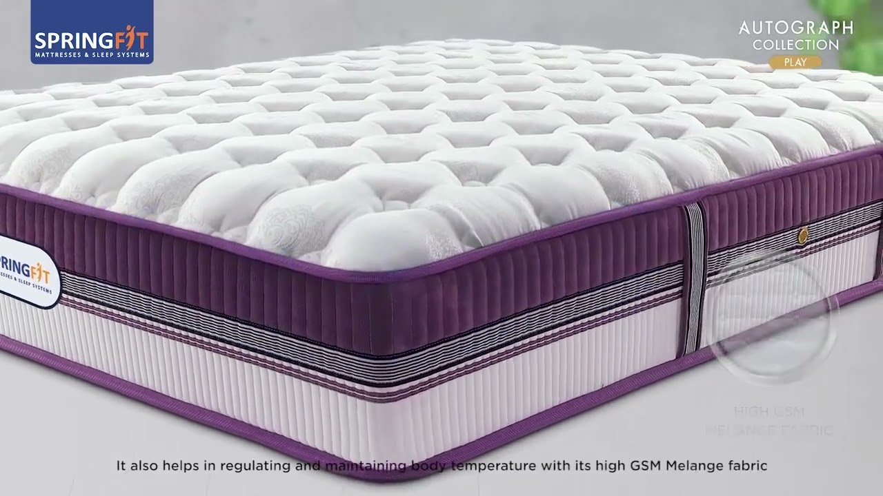 Springfit Mattress   Autograph Play Mattress    Better Spine Alignment for Better Sleep