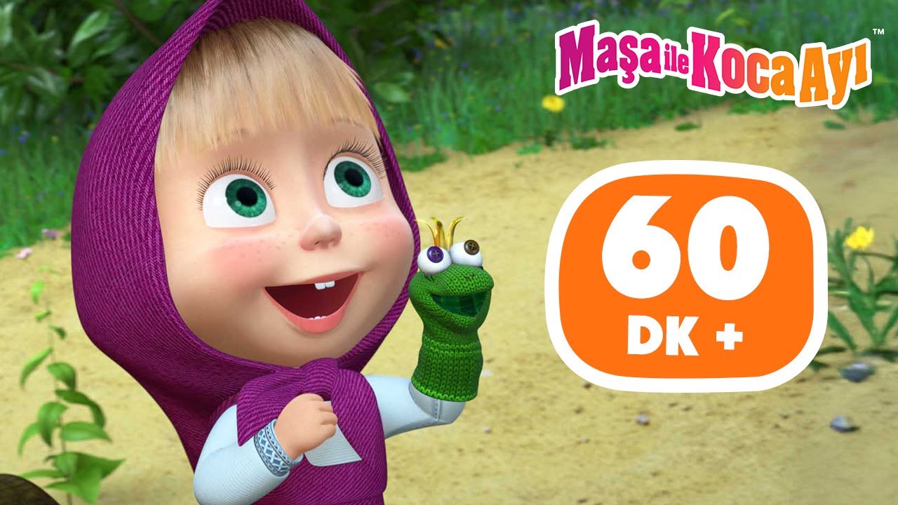 Maşa İle Koca Ayı - 🐸 Peri Masalı ✨💝 | 60 dakika + ⏰ Çizgi Film Koleksiyonu