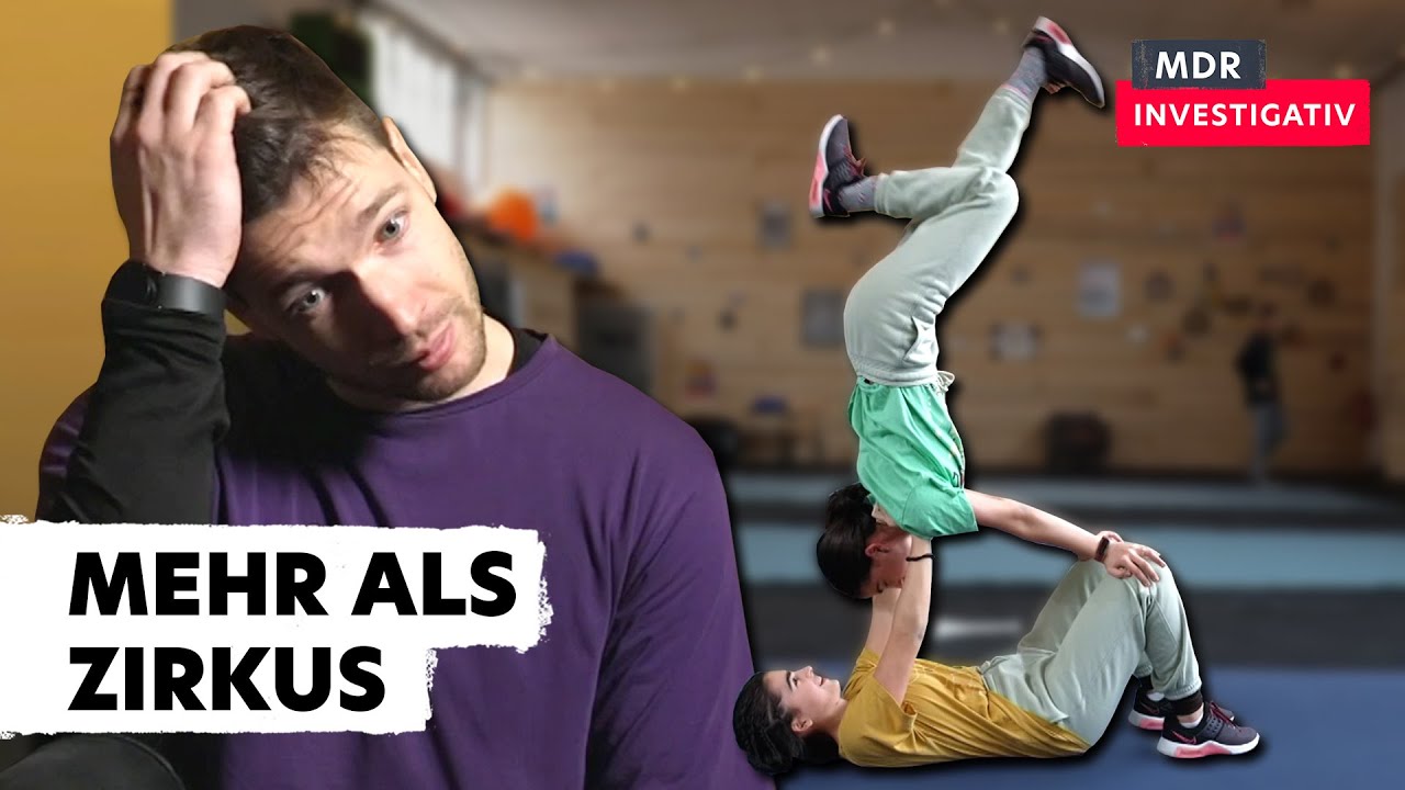 Russische Artisten geben Kindern in Zeitz Hoffnung