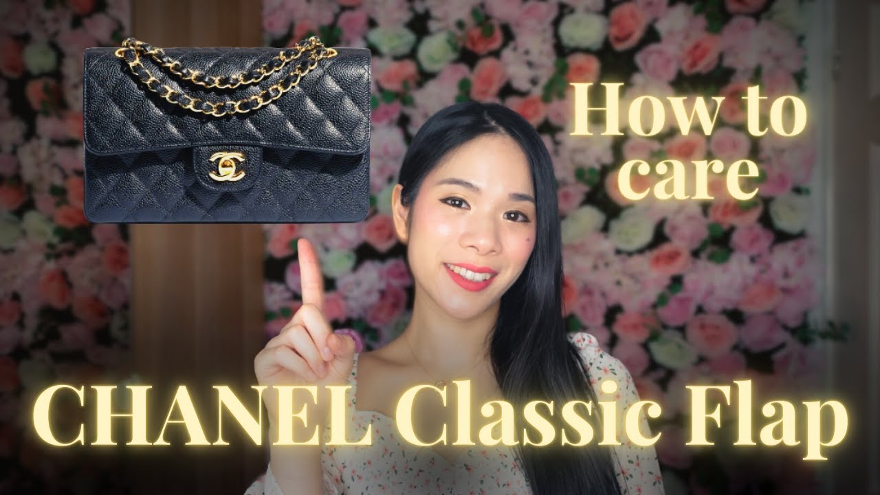 HOW TO Look After Your CHANEL Classic Flap in Caviar - Cleaning, Storage and Maintenance