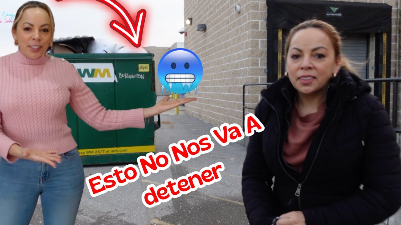 Esto No nos detiene🥶Vean Inreible Lo Que Tiran Las Tiendas en USA😱😳🇺🇸#NoemyBLaSalvadoreña