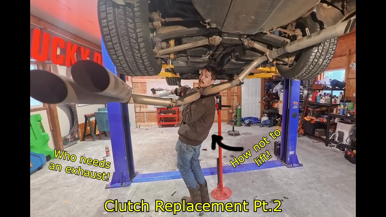 C4 Corvette Clutch Replacement Series: Exhaust Removal and Wiring!