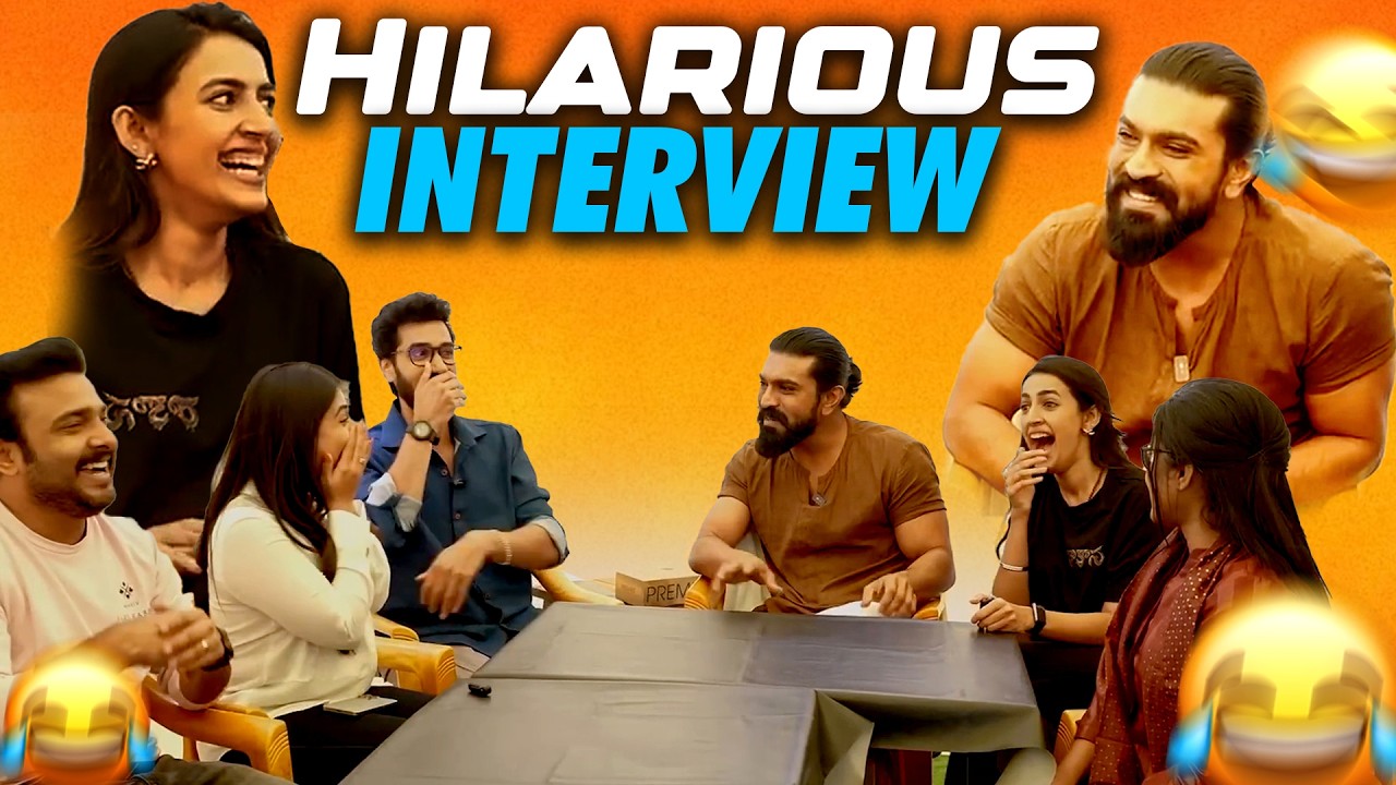 Ram Charan Hilarious Interview With Rakasa Movie Team Non Stop Comedy | Ram Charan | Niharika || BR