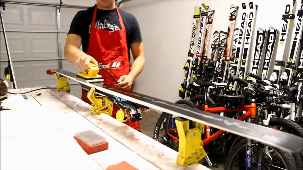 How To Wax Alpine Skis