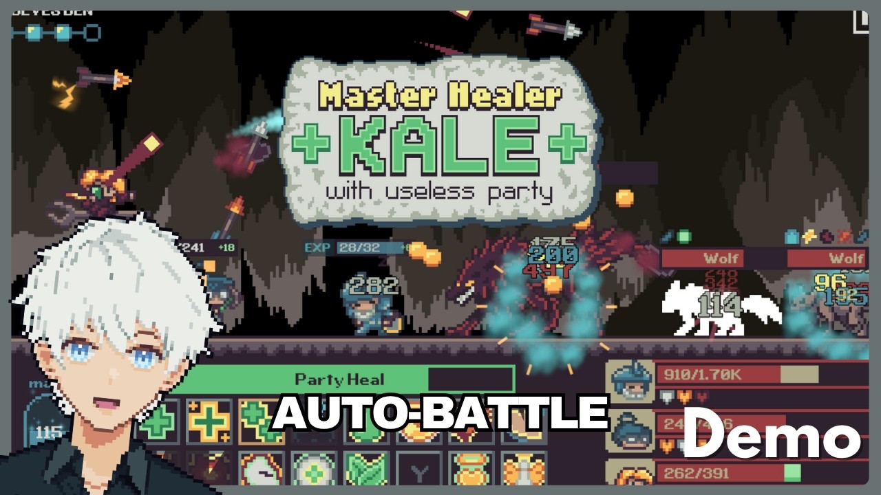 GG No Heals | Master Healer Kale with useless party Demo
