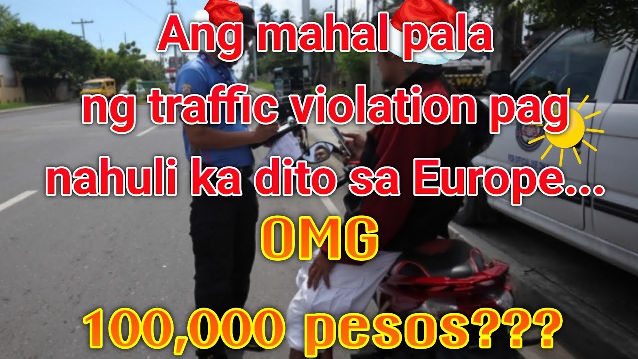 Violation fee's. Magkano nga ba?