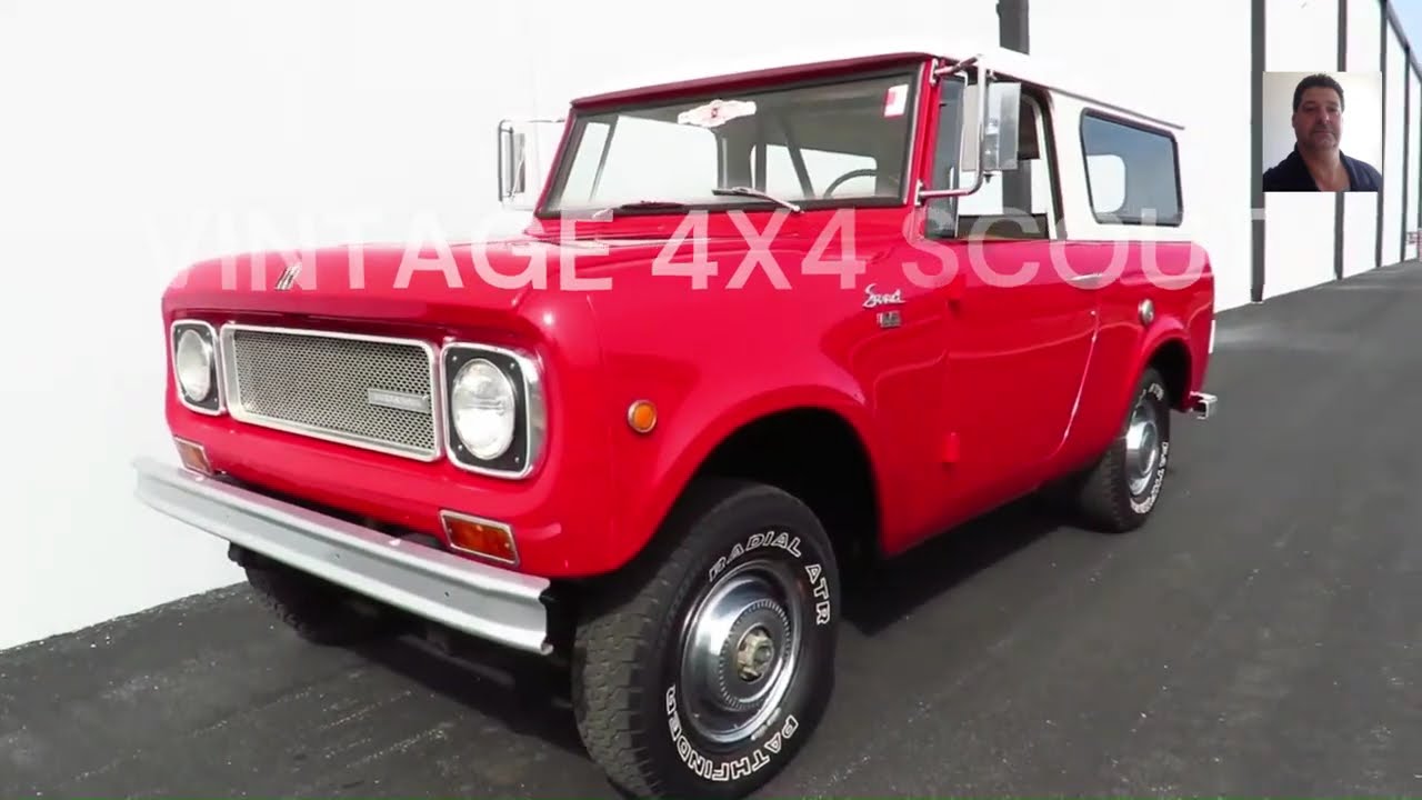 vintage restored custom scout international harvester&nbsp;trucks