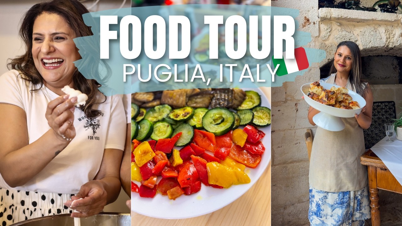 PUGLIA FOOD TOUR 🇮🇹 Wine, Olive Oil & Hidden Gems in Southern Italy