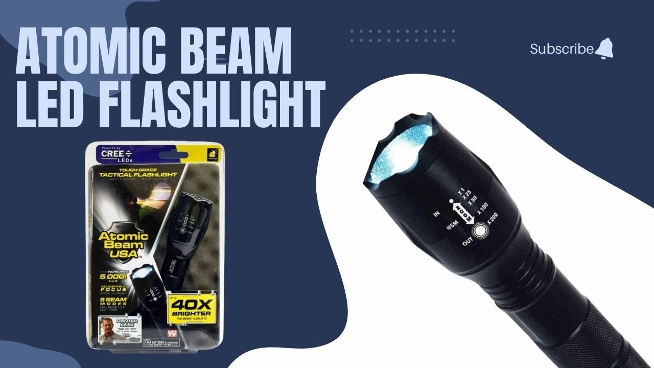 Atomic Beam LED Flashlight by BulbHead: Is It Worth It?