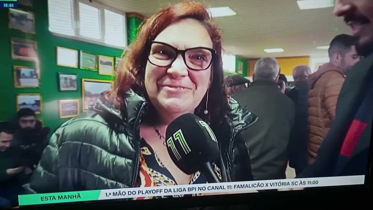PROGRAMA "O MEU CLUBE" EM FORNOS DE ALGODRES -- CANAL 11