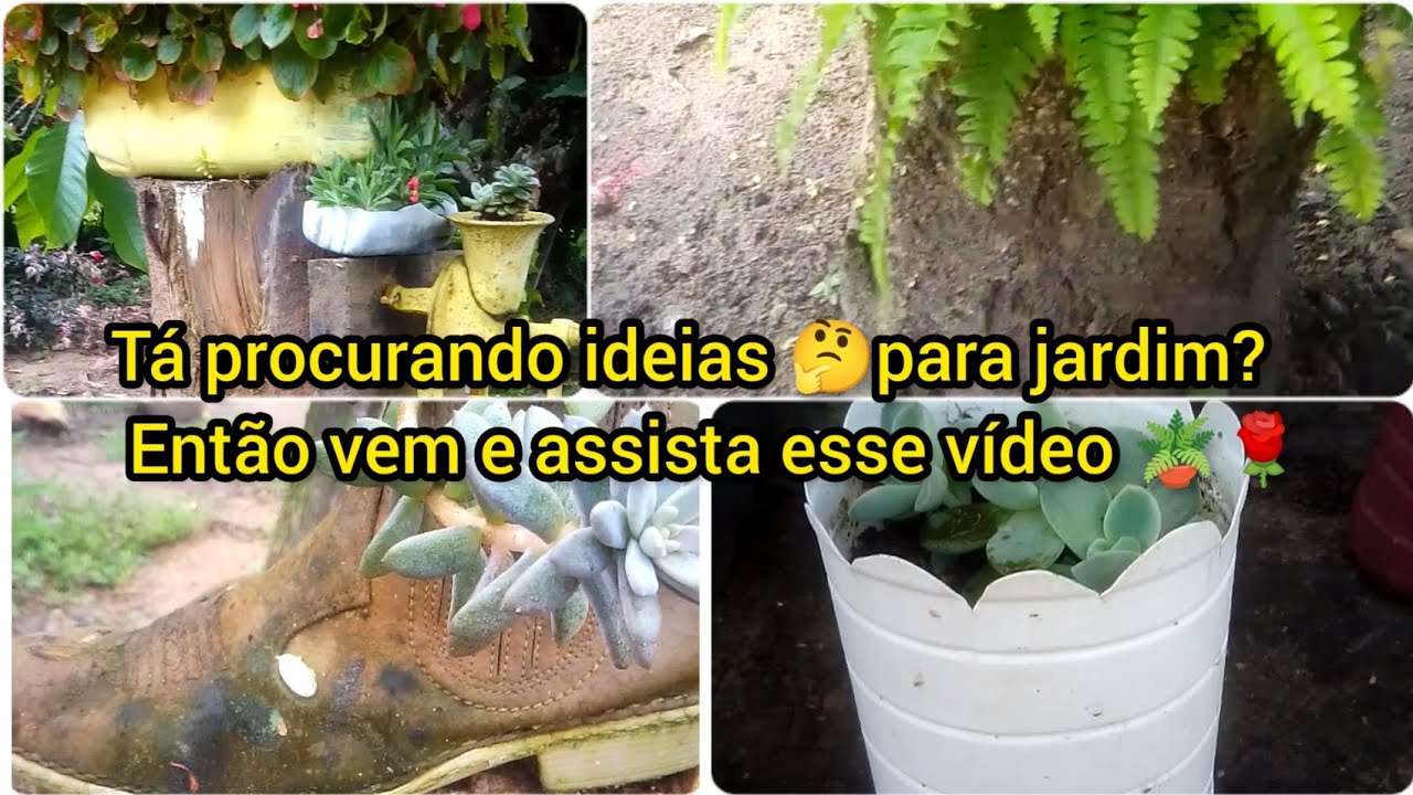 14 ideias de vasos reciclados para plantas/ #vasinhos curiosos