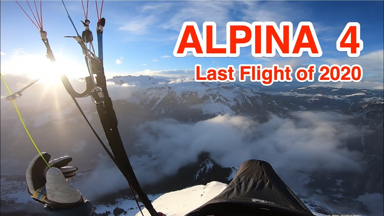 ALPINA 4 - LAST FLIGHT OF 2020 - PARAGLIDING