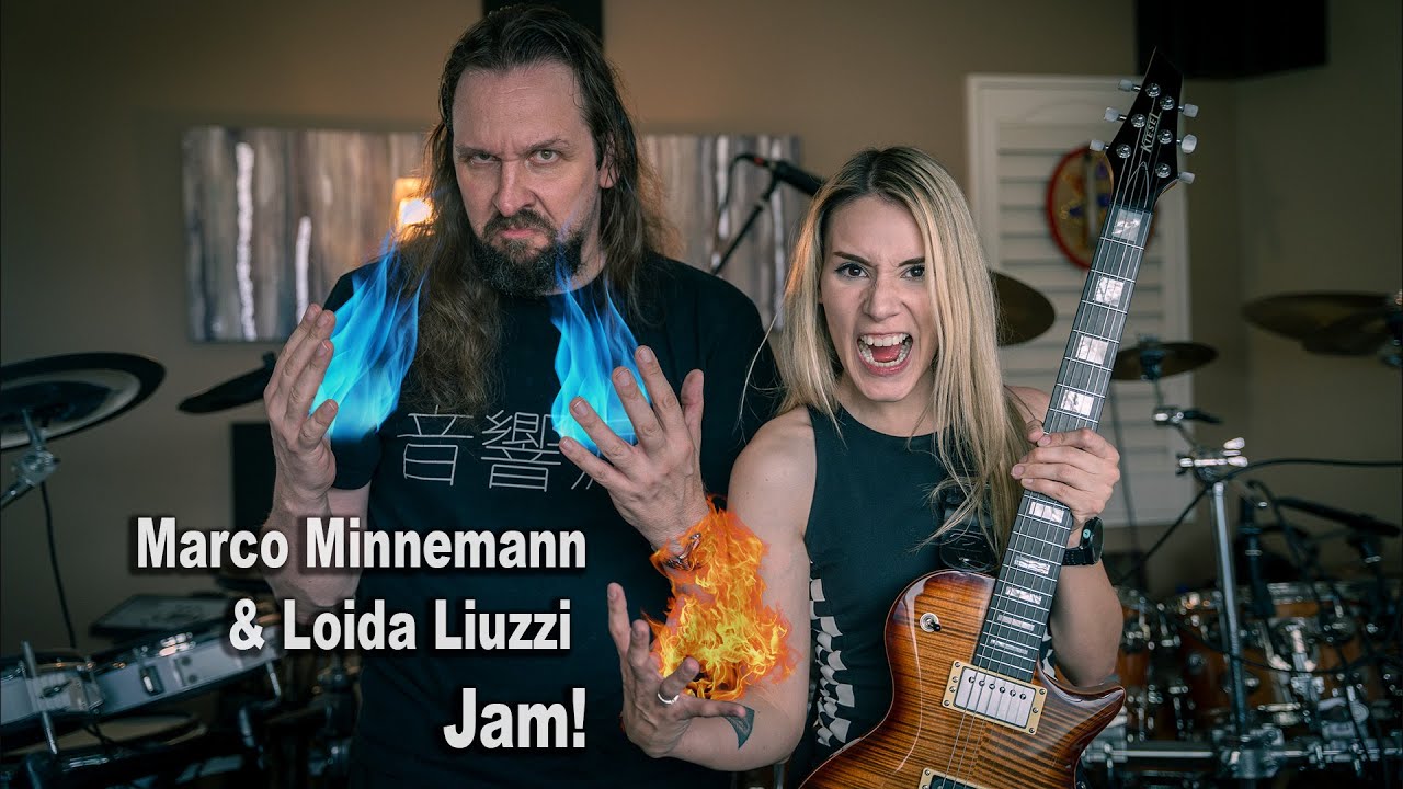 Marco Minnemann & Loida Liuzzi Jam