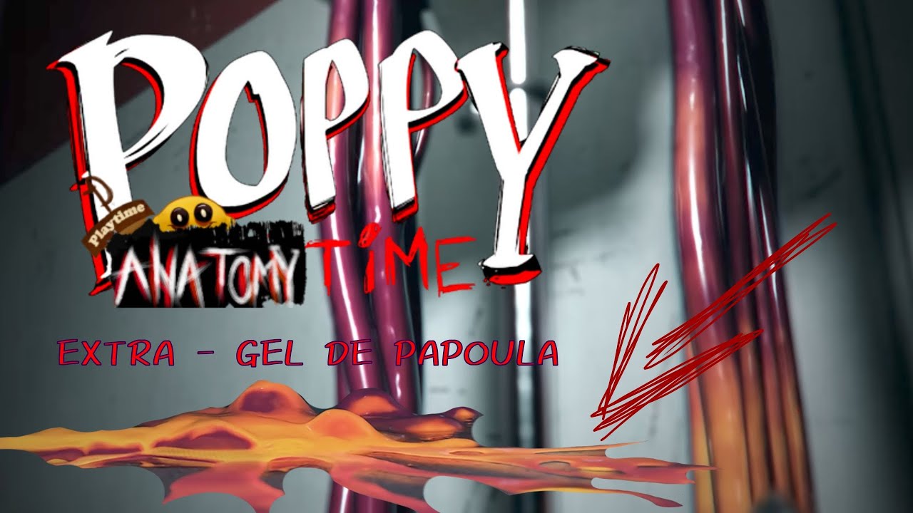 DANDO MAIS DETALHES DAS ANATOMIAS!!! Poppy Playtime Quadro Poppy AnatomyTime! #5 EXTRA